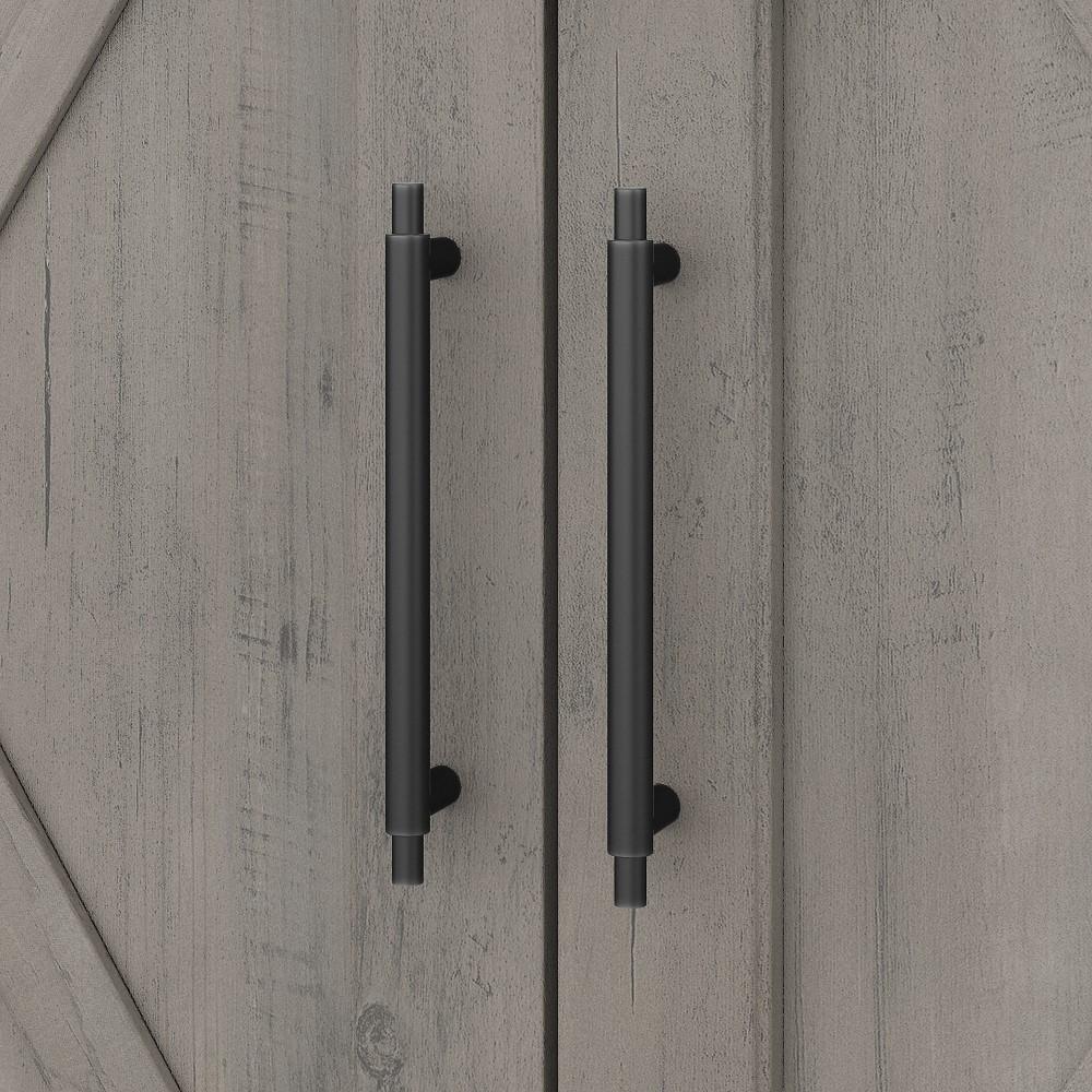 Bush Furniture - Key West 32W Bathroom Vanity with Sink in Driftwood Gray - KWVN132DG-03K veiw 4