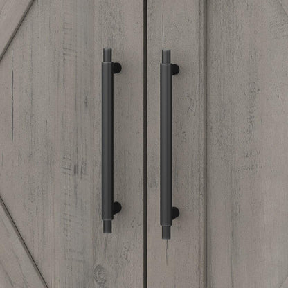 Bush Furniture - Key West 32W Bathroom Vanity with Sink in Driftwood Gray - KWVN132DG-03K veiw 4