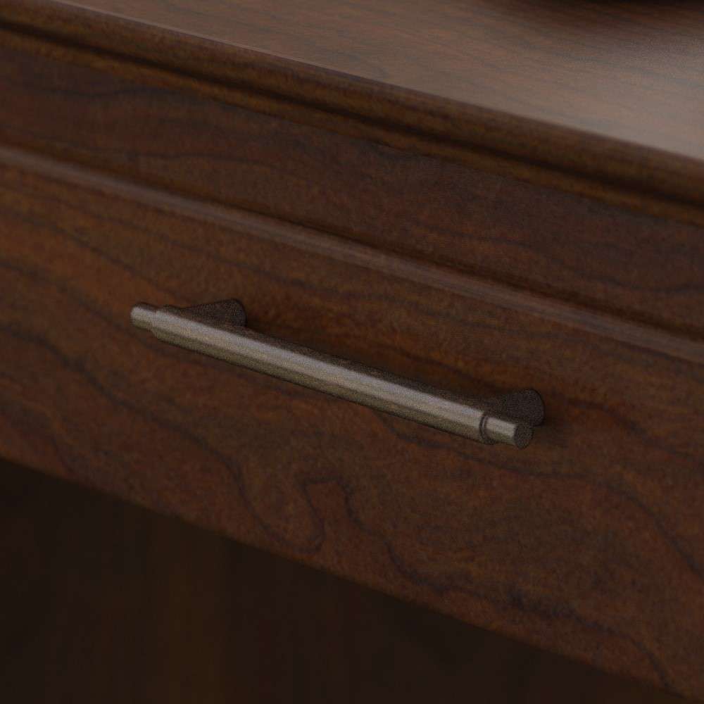 Bush Furniture - Key West Coffee Table with Storage in Bing Cherry - KWT148BC-03 veiw 4