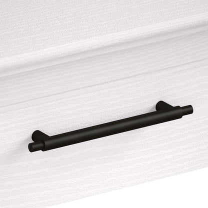 Bush Furniture - Key West Coffee Table with (Set of 2) End Tables in Pure White Oak - KWS023WT veiw 5