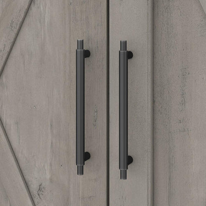 Bush Furniture - Key West Over The Toilet Storage Cabinet in Driftwood Gray - KWS268DG-03 veiw 5