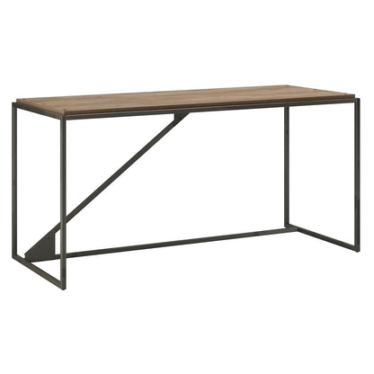 Bush Furniture - Refinery 62W Industrial Desk in Rustic Gray - RFD162RG-03 veiw 1