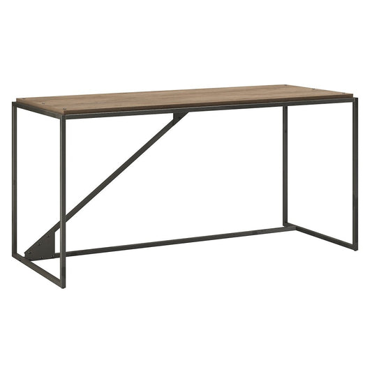 Bush Furniture - Refinery 62W Industrial Desk in Rustic Gray - RFD162RG-03 veiw 1