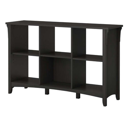 Bush Furniture - Salinas 6 Cube Organizer in Vintage Black - SAB148VB-03 veiw 1