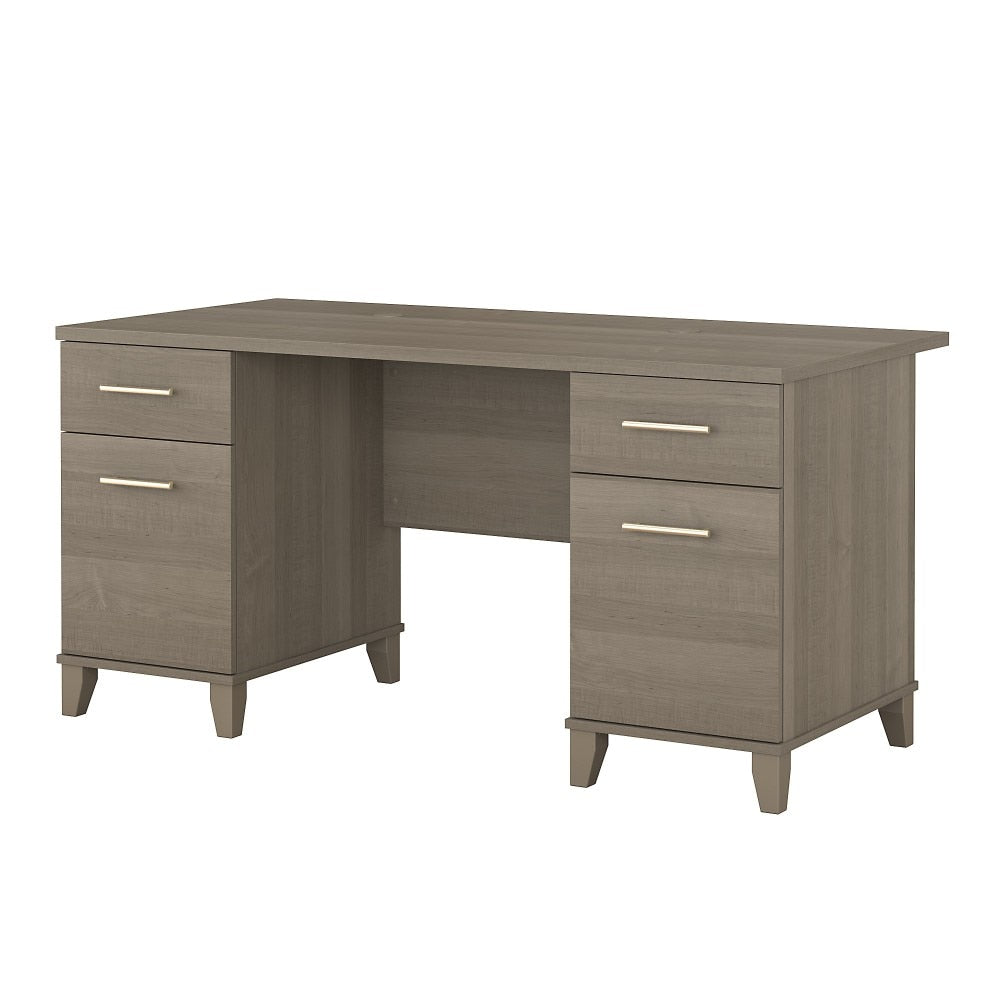 Bush Furniture - Somerset 60W Office Desk in Ash Gray - WC81628K veiw 1