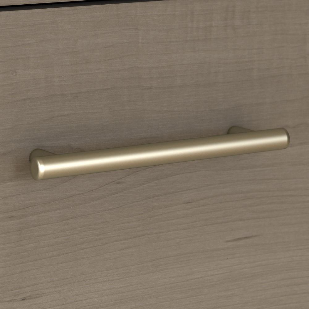 Bush Furniture - Somerset 72W Office Desk with Hutch in Ash Gray - SET018AG veiw 3