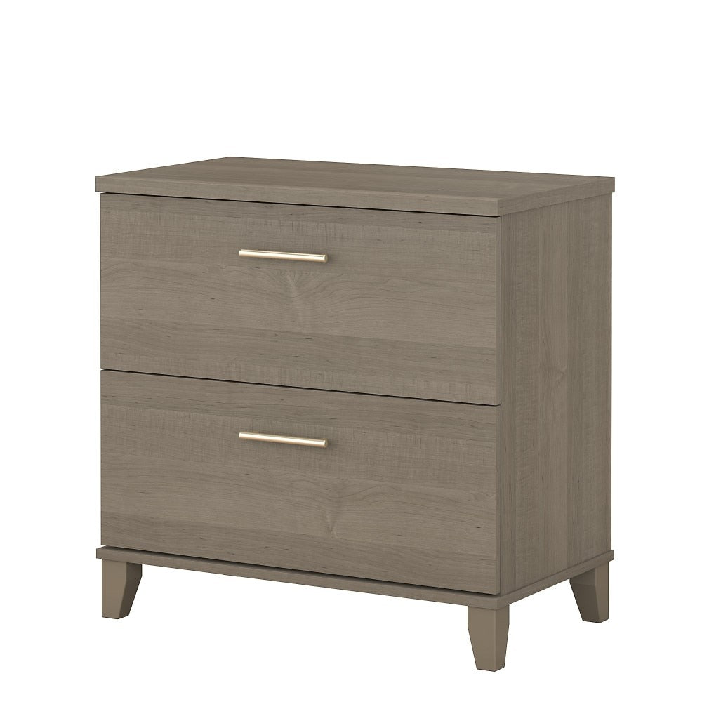 Bush Furniture - Somerset Lateral File Cabinet in Ash Gray - WC81680 veiw 1