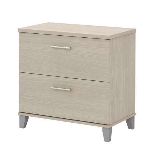 Bush Furniture - Somerset Lateral File in Sand Oak - WC81180 veiw 1