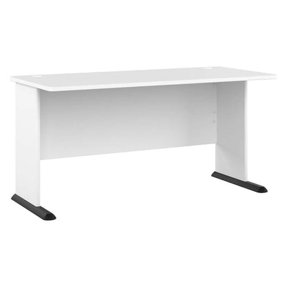 Bush Furniture - Studio A 60W Gaming Desk in White - SDD160WH-Z veiw 1