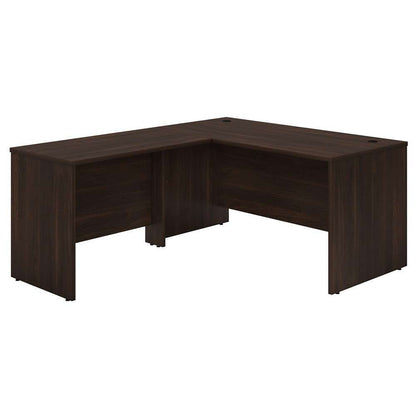 Bush Furniture - Studio C 60W x 30D L Shaped Desk with 42W Return in Black Walnut - STC050BW veiw 2