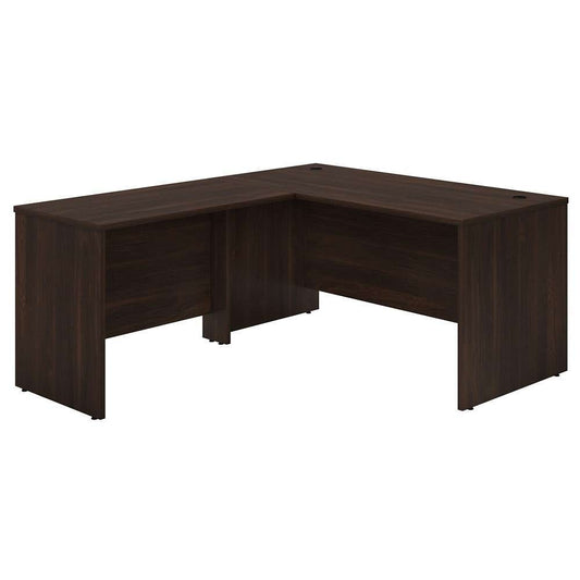 Bush Furniture - Studio C 60W x 30D L Shaped Desk with 42W Return in Black Walnut - STC050BW veiw 2