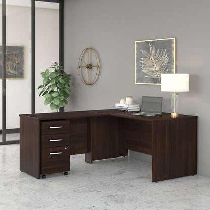 Bush Furniture - Studio C 60W x 30D Office Desk in Black Walnut - SCD260BW veiw 8