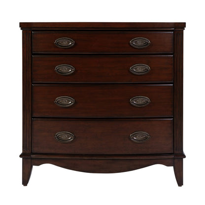 Butler Specialty Company - Agatha 32 in. W Rectangular Wood 4 Drawer Accent Chest, Dark Brown - 6250379 view 4