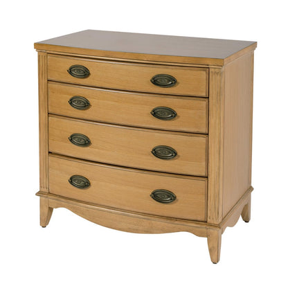 Butler Specialty Company - Agatha 32 in. W Rectangular Wood 4 Drawer Accent Chest, Medium Brown - 6250492 view 1