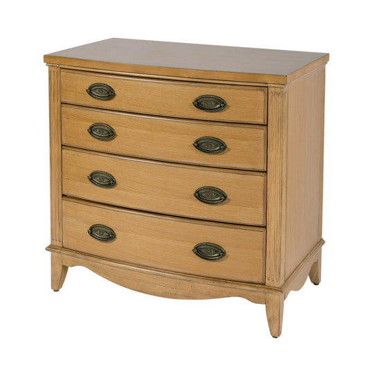 Butler Specialty Company - Agatha 32 in. W Rectangular Wood 4 Drawer Accent Chest, Medium Brown - 6250492 view 1