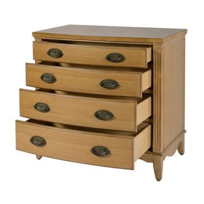 Butler Specialty Company - Agatha 32 in. W Rectangular Wood 4 Drawer Accent Chest, Medium Brown - 6250492 view 3