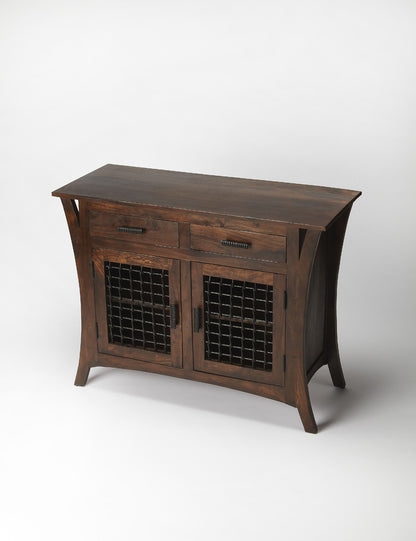 Butler Specialty Company - Ako Modern Console Chest, Dark Brown - 5180260