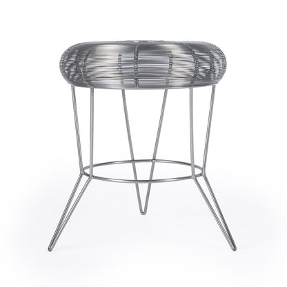 Butler Specialty Company - Allen Decorative Wire Side Table, Silver - 5633220_CLOSEOUT