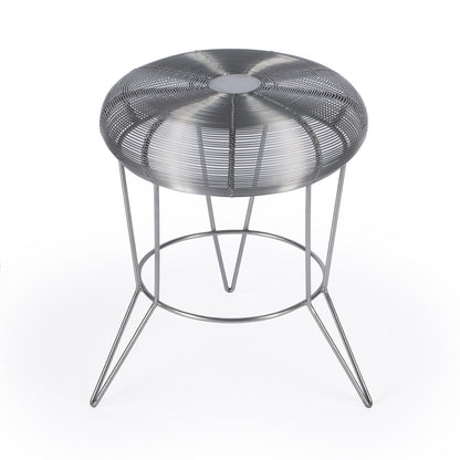 Butler Specialty Company - Allen Decorative Wire Side Table, Silver - 5633220_CLOSEOUT