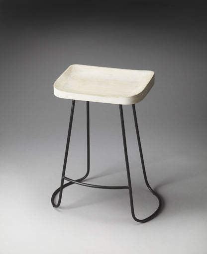Butler Specialty Company - Alton 25.5 in. Seat Height Wood & Metal Backless Counter Stool, Multi-Color - 1839290