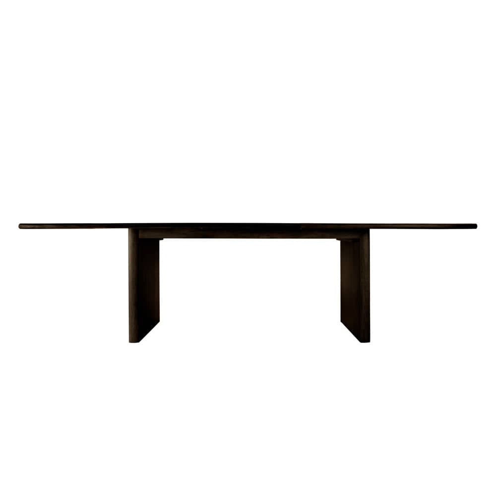 Butler Specialty Company - Amber 84-108 in. W Rectangular Wood Extendable Pedestal Dining Table, Coffee - 6277059 view 3