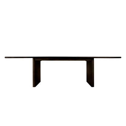 Butler Specialty Company - Amber 84-108 in. W Rectangular Wood Extendable Pedestal Dining Table, Coffee - 6277059 view 3