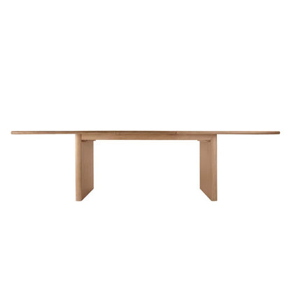Butler Specialty Company - Amber 84-108 in. W Rectangular Wood Extendable Pedestal Dining Table, Light Brown - 6277506 view 3