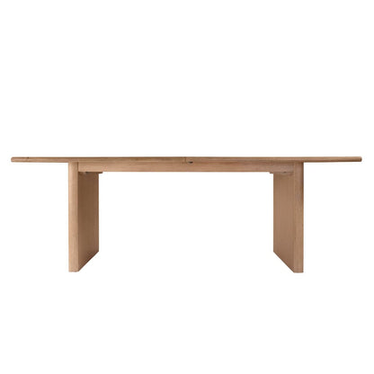 Butler Specialty Company - Amber 84-108 in. W Rectangular Wood Extendable Pedestal Dining Table, Light Brown - 6277506 view 4