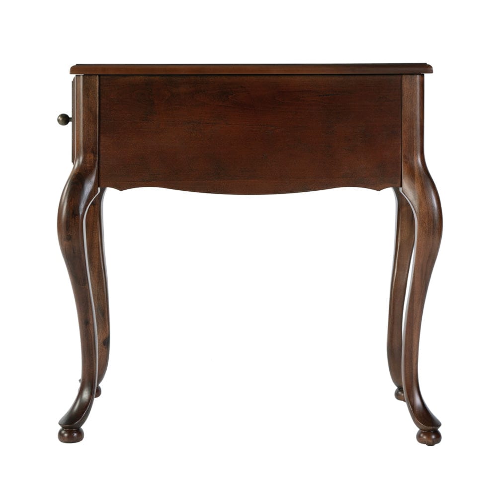 Butler Specialty Company - Andre 11 in. W Rectangular Wood Traditional 1 Drawer End Table, Cherry - 6256024 view 3