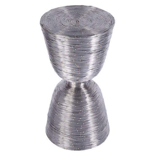 Butler Specialty Company - Angelo Drum End Table, Silver - 5797025 View 1