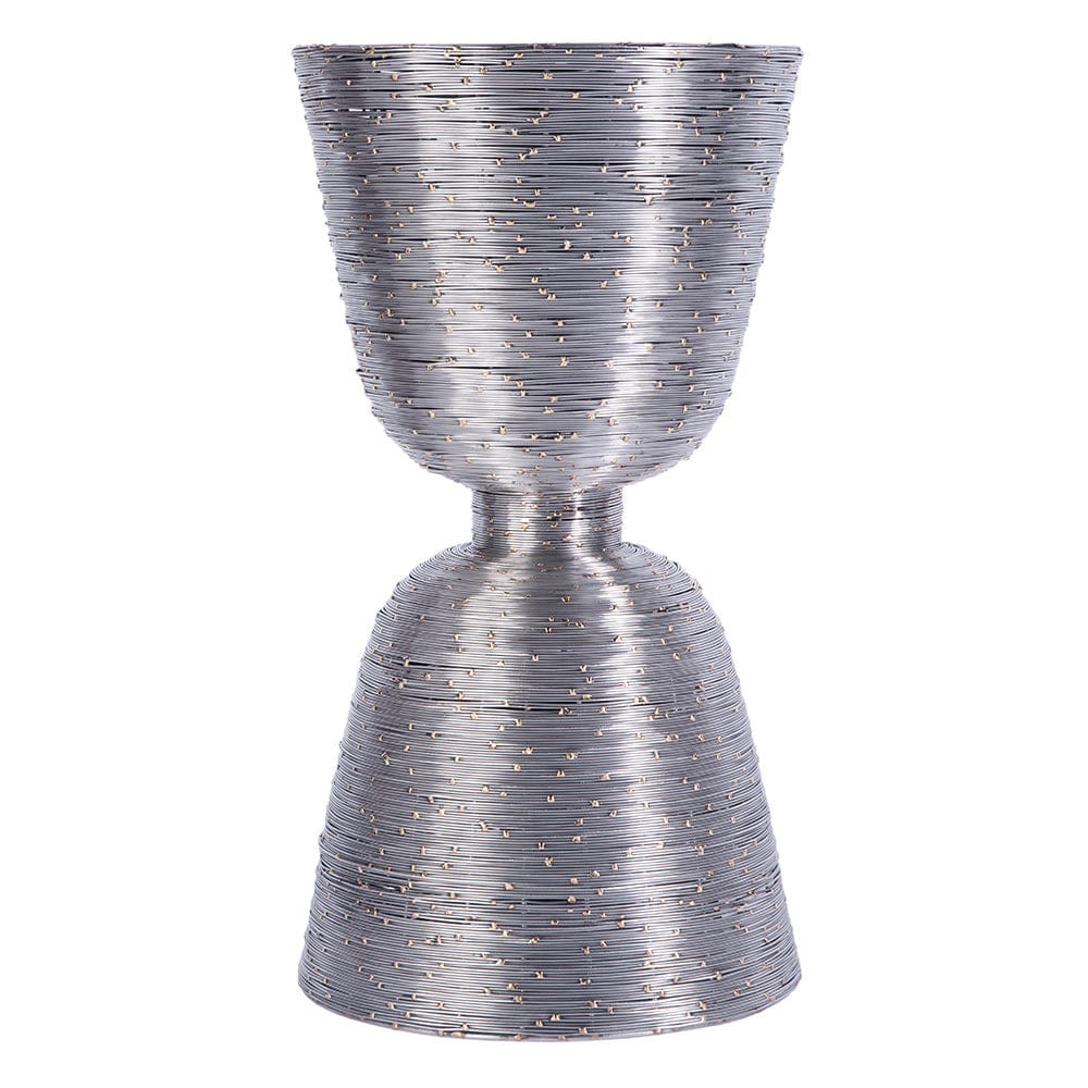 Butler Specialty Company - Angelo Drum End Table, Silver - 5797025 View 2