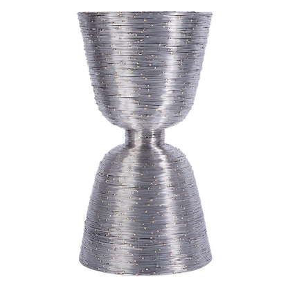 Butler Specialty Company - Angelo Drum End Table, Silver - 5797025 View 2