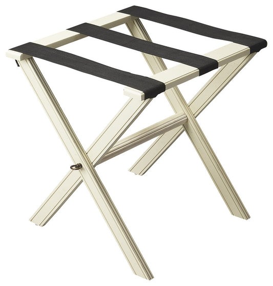 Butler Specialty Company - Anthony 25.25 in. W Wood Luggage Rack, White - 1222222