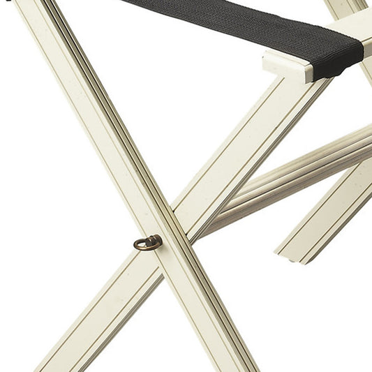 Butler Specialty Company - Anthony 25.25 in. W Wood Luggage Rack, White - 1222222
