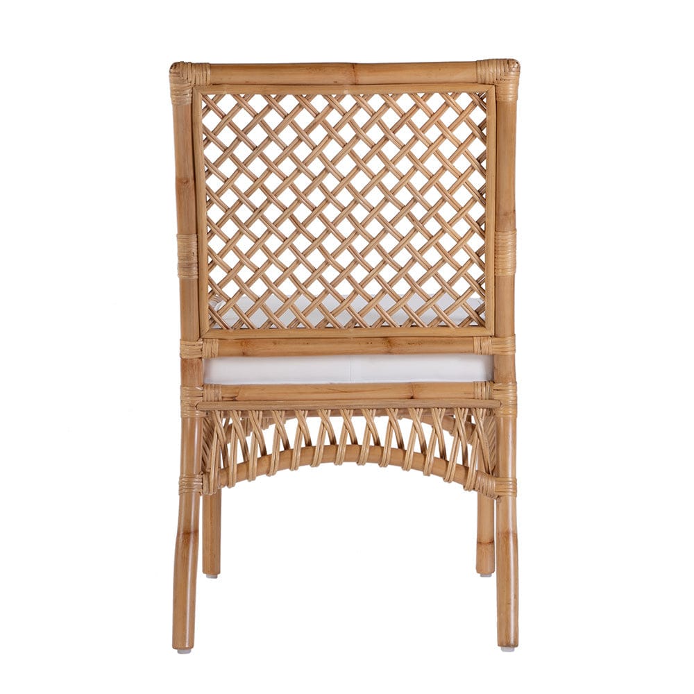 Butler Specialty Company - Antigua 19 in. Seat Height Rattan Side Dining Chair, Natural - 5951404 View 4