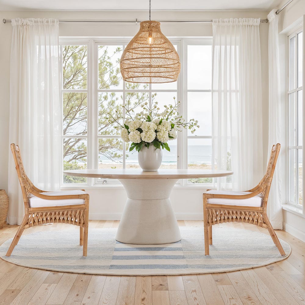 Butler Specialty Company - Antigua 19 in. Seat Height Rattan Side Dining Chair, Natural - 5951404 View 5