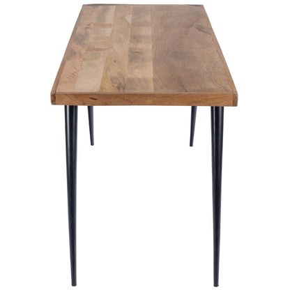 Butler Specialty Company - Anuri Natural Wood & Metal Desk, Light Brown - 5449312