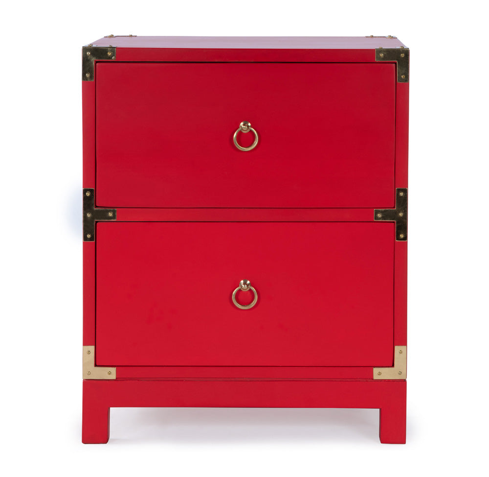Butler Specialty Company - Ardennes Campaign End Table, Red - 3852293