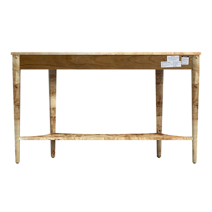 Butler Specialty Company - Astor 54 in. W Demilune Wood Console Table with Lower Shelf, Brown - 4146443