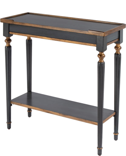 Butler Specialty Company Aubrey 29 in. W Rectangular Open Shelf Console Table  - Pastel Blue - 7036483 view 1