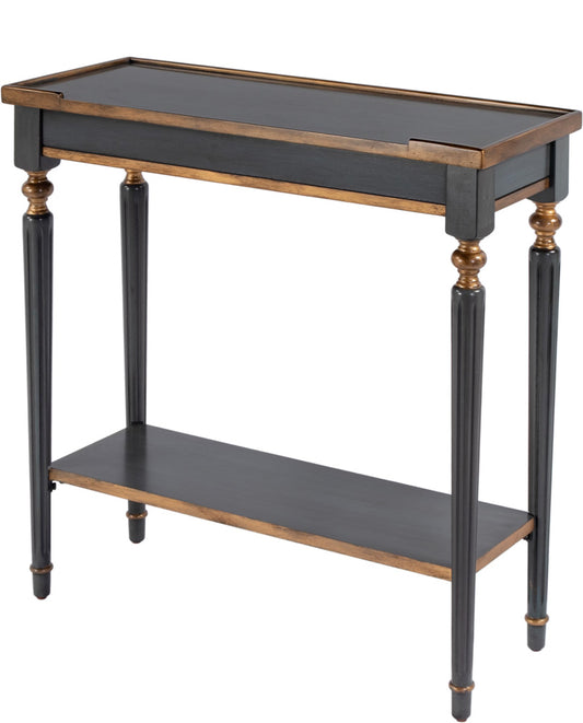 Butler Specialty Company Aubrey 29 in. W Rectangular Open Shelf Console Table  - Pastel Blue - 7036483 view 1