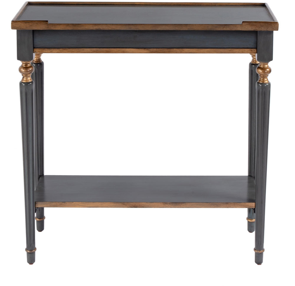 Butler Specialty Company Aubrey 29 in. W Rectangular Open Shelf Console Table  - Pastel Blue - 7036483 view 4