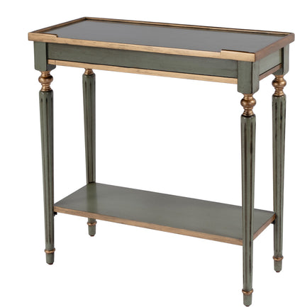 Butler Specialty Company Aubrey 29 in. W Rectangular Open Shelf Console Table  - Pastel Green - 7036482 view 1