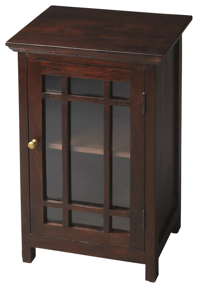 Butler Specialty Company - Baxter 15.75 in. W Rectangular Wood Transitional Accent Cabinet, Dark Brown - 2771290_CLOSEOUT