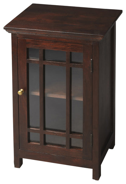 Butler Specialty Company - Baxter 15.75 in. W Rectangular Wood Transitional Accent Cabinet, Dark Brown - 2771290_CLOSEOUT