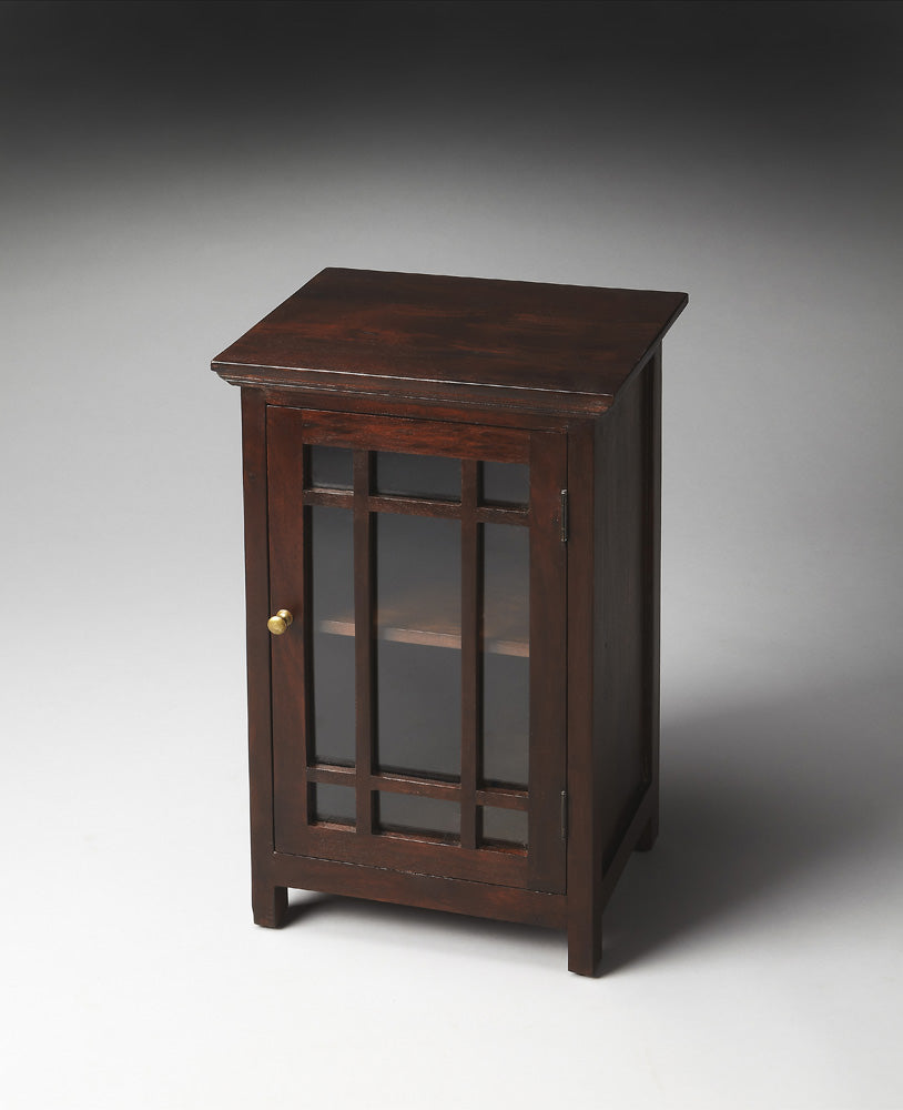 Butler Specialty Company - Baxter 15.75 in. W Rectangular Wood Transitional Accent Cabinet, Dark Brown - 2771290_CLOSEOUT