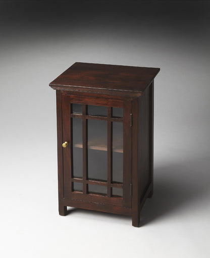 Butler Specialty Company - Baxter 15.75 in. W Rectangular Wood Transitional Accent Cabinet, Dark Brown - 2771290_CLOSEOUT