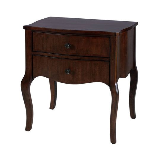 Butler Specialty Company - Beasley 25 in. W Rectangular Wood 2 Drawer Traditional Nightstand, Brown - 5998101 view 1
