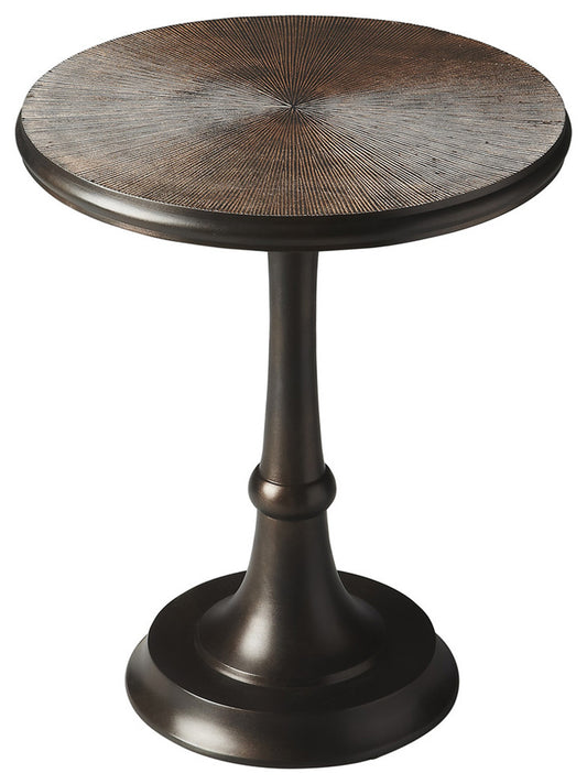 Butler Specialty Company - Beaumont 18 in. W Round Metal Side Table, Bronze - 2674025
