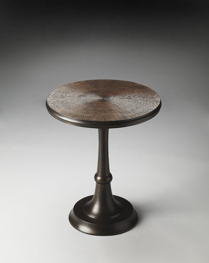 Butler Specialty Company - Beaumont 18 in. W Round Metal Side Table, Bronze - 2674025